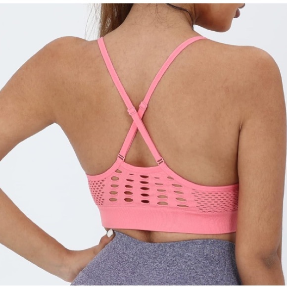 Set of 3 cute color Sports Bras - Picture 2 of 5